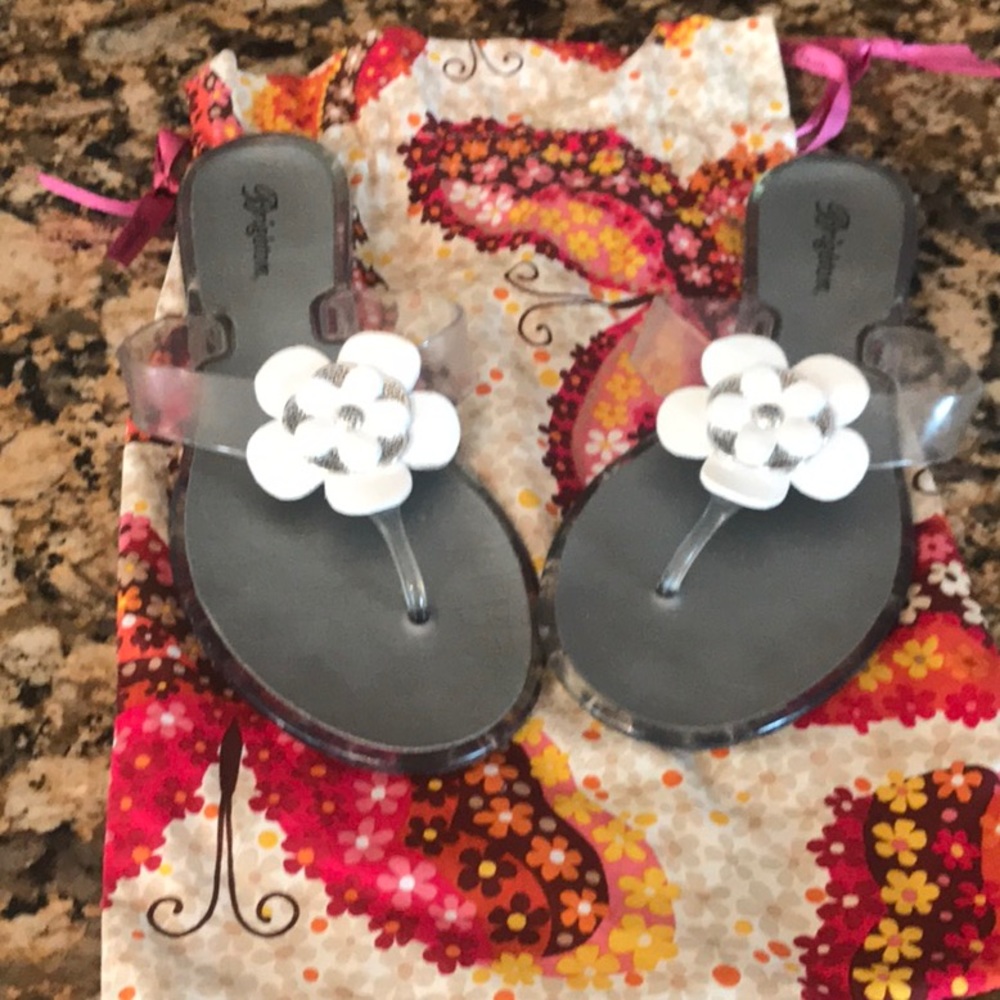 BRIGHTON JELLY FLIP FLOPS